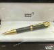 Copy Mont blanc Writers Edition Pens Rudyard Kipling Green Gold Fountain Pen (3)_th.jpg